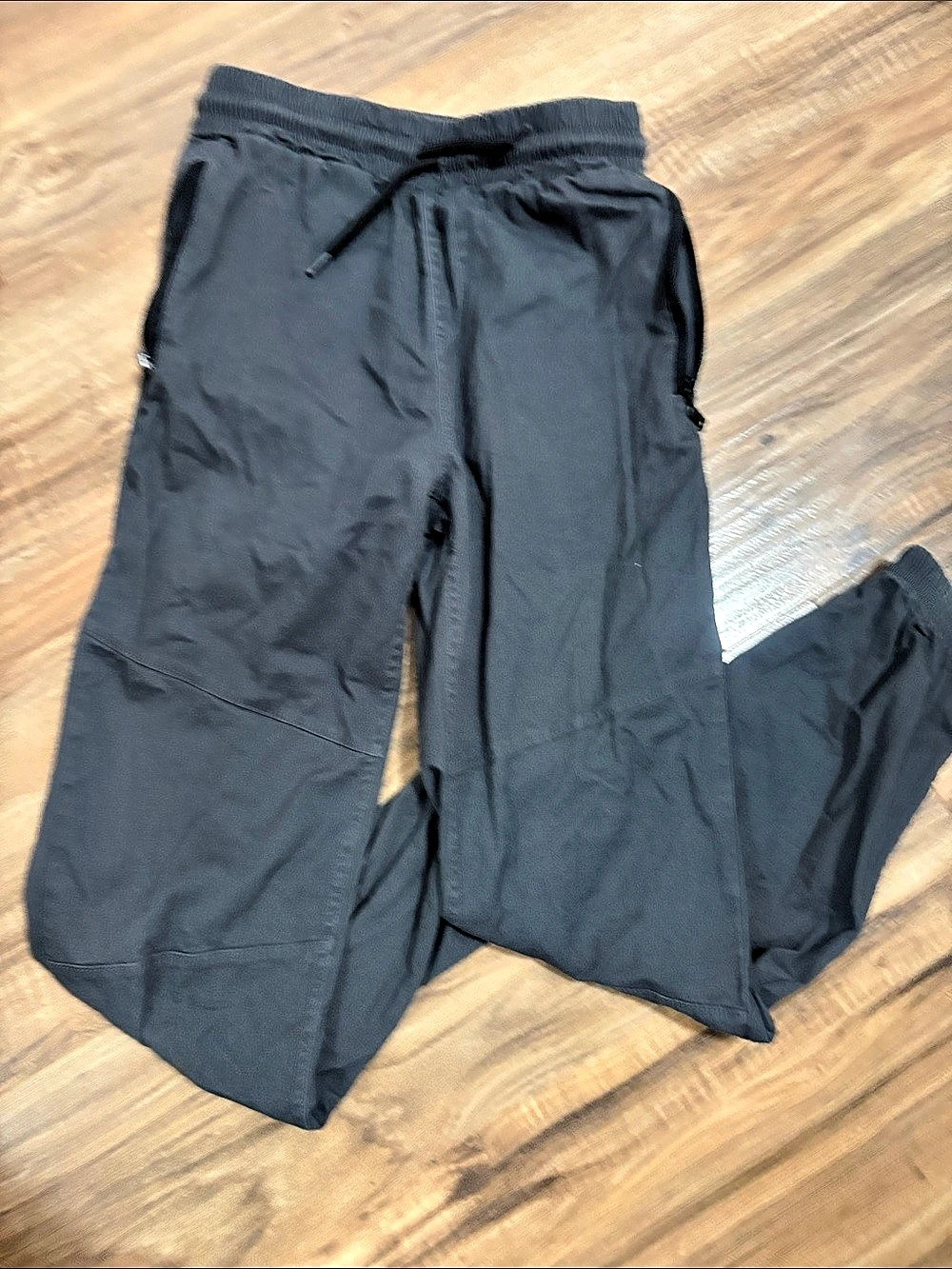 mid boys Size 7/8 grey Cuffed Pants